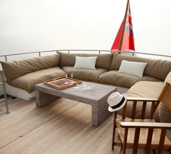 MY CONQUEST OF 1966 - Upper aft deck