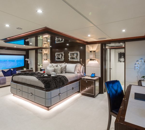 MY KING BABY - Master stateroom on main deck