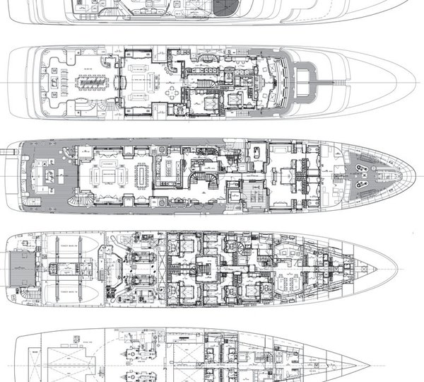 MY SILVER ANGEL - Deck layout