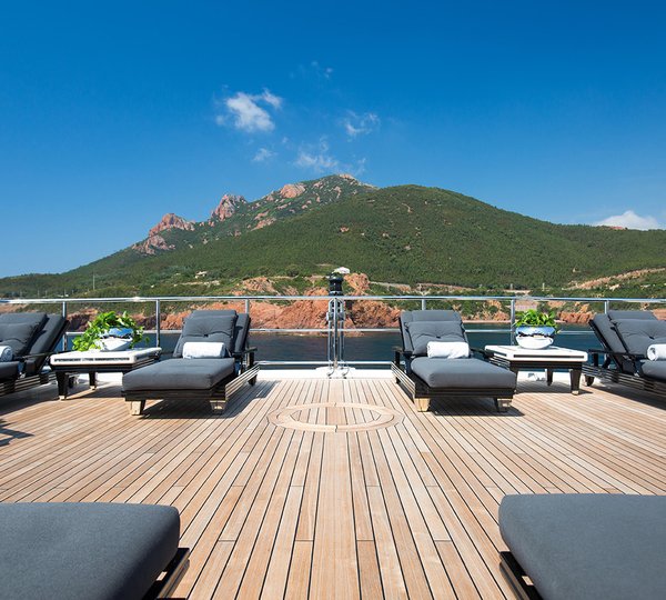 MY SILVER ANGEL - Sundeck loungers