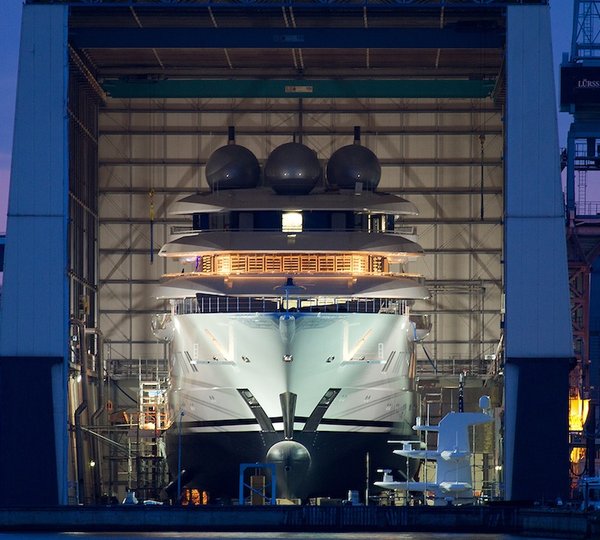 Mistral at Lurssen - Photo Andreas Jens