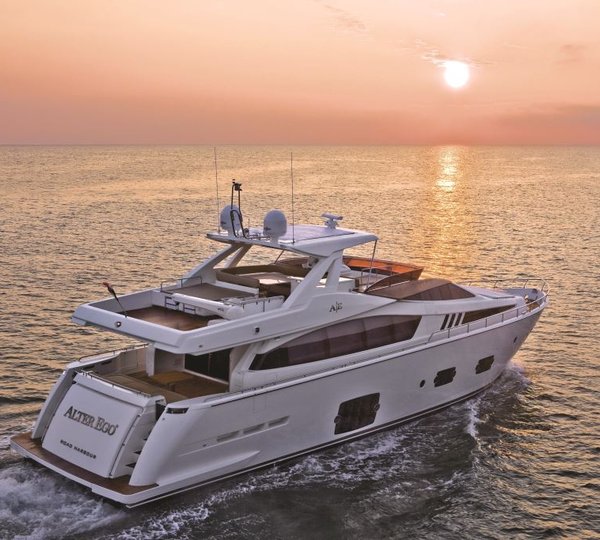 Motor Yacht ALTER EGO -  Aft View