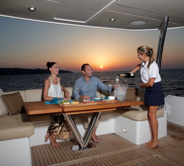 Motor Yacht FINEZZA - At Sunset