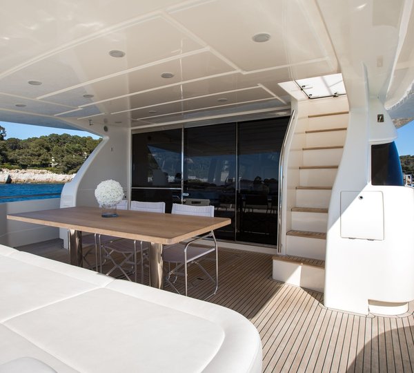 Motor Yacht IGELE - Aft deck