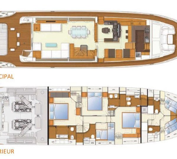 Motor Yacht IGELE - Layout2