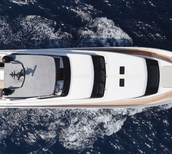 Motor Yacht INDIGO - Aerial shot