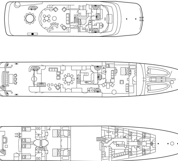 Motor Yacht MARLA - Layout