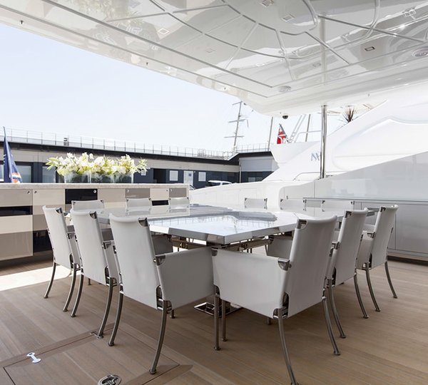Motor Yacht MOONRAKER - Aft deck