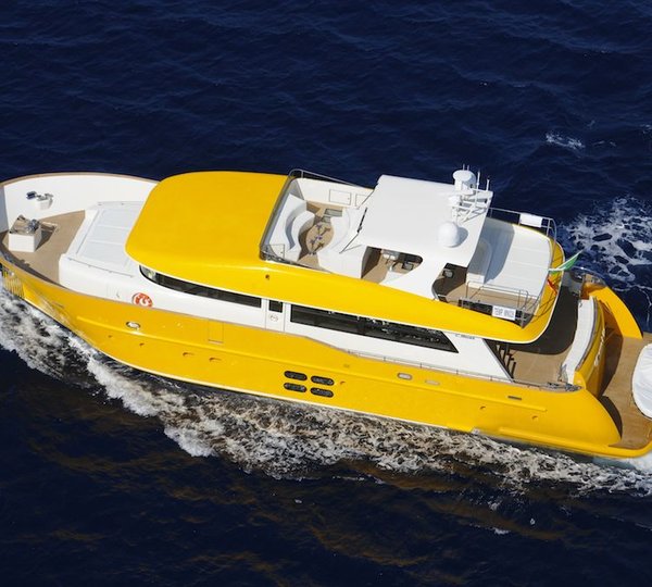 Motor Yacht OLIBAMO - view from above
