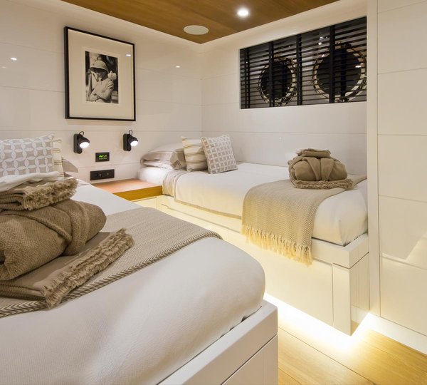 Motor Yacht Preference - twin cabin. Photo credit Tansu Yachts