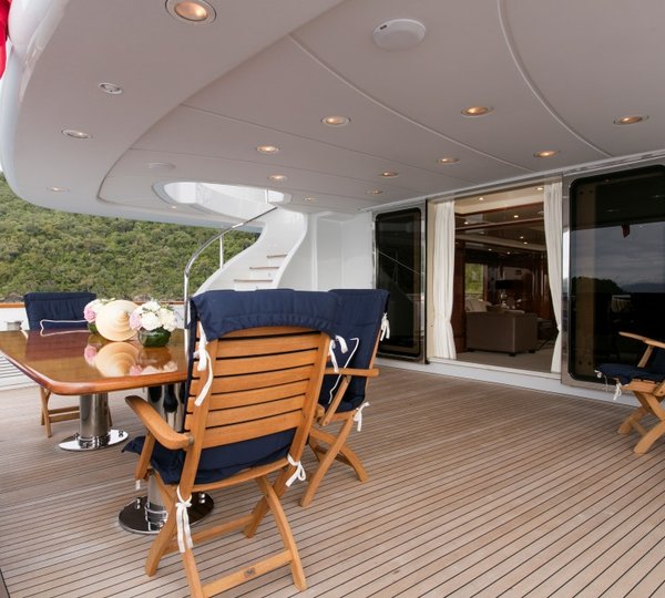 Motor Yacht SOVEREIGN - Aft deck