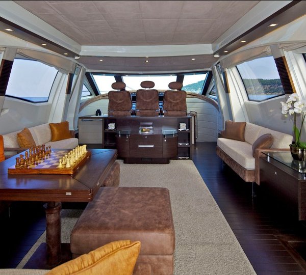 Motor Yacht THEA - Salon looking forward