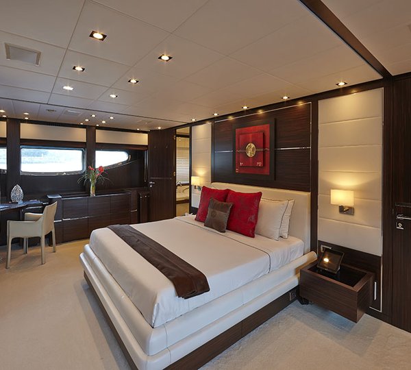 Motor yacht ANTELOPE III - Master Cabin