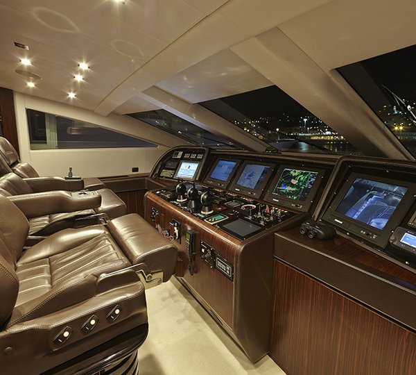 Motor yacht ANTELOPE III - Wheelhouse