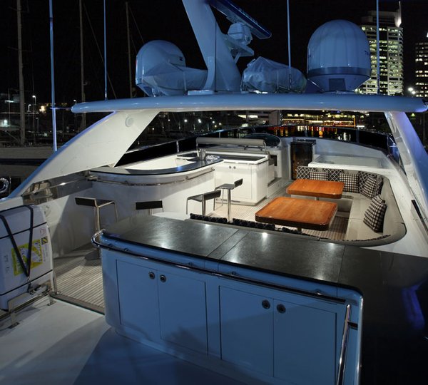 Motor yacht AQUARIUS - Sundeck