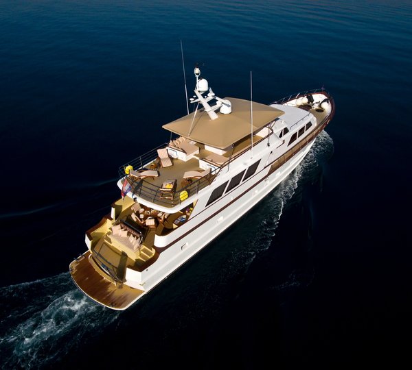 Motor yacht AURIANE - Aerial