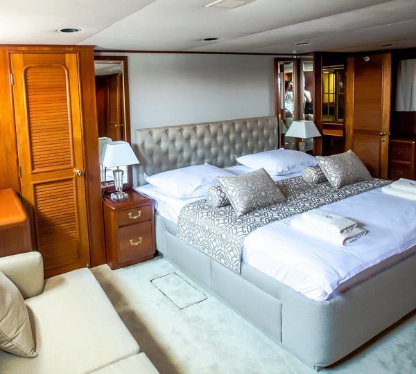 Motor yacht AURIANE - Master stateroom