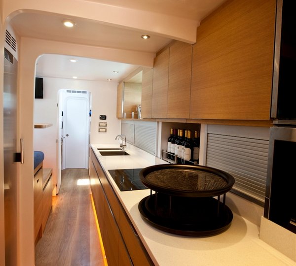 Motor yacht Adastra - Galley