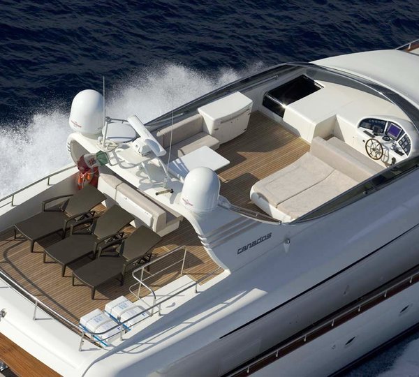 Motor yacht Anassa -  Top Deck