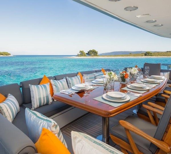 Motor yacht BRAZIL - Aft deck