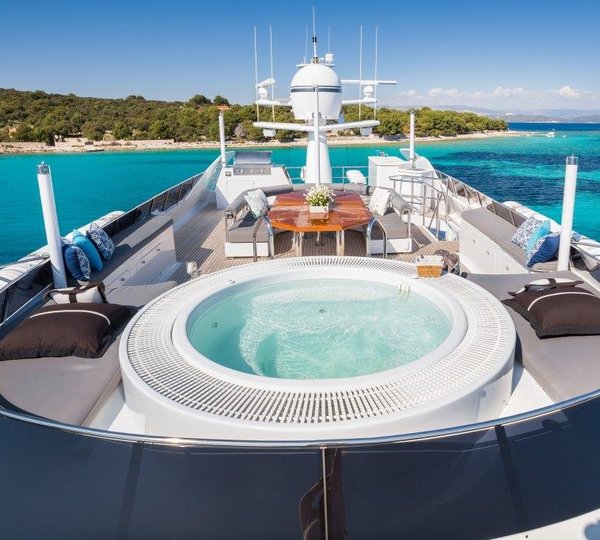 Motor yacht BRAZIL - Sundeck view aft