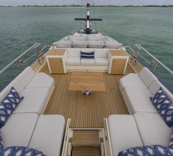 Motor yacht BW - Sundeck view forward