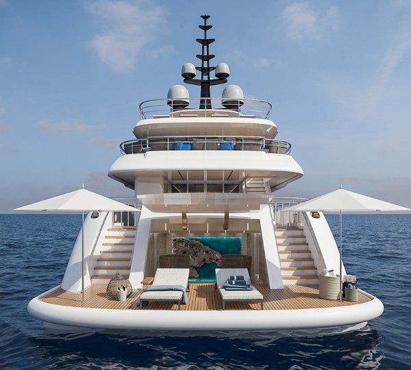 Motor yacht Bilgin 156 - aft