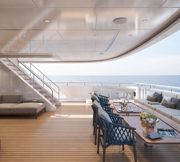 Motor yacht Bilgin 156 - alfresco dining - day