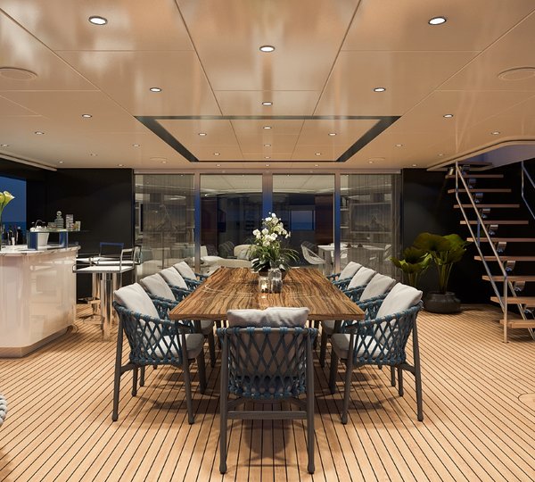 Motor yacht Bilgin 156 - alfresco, exterior
