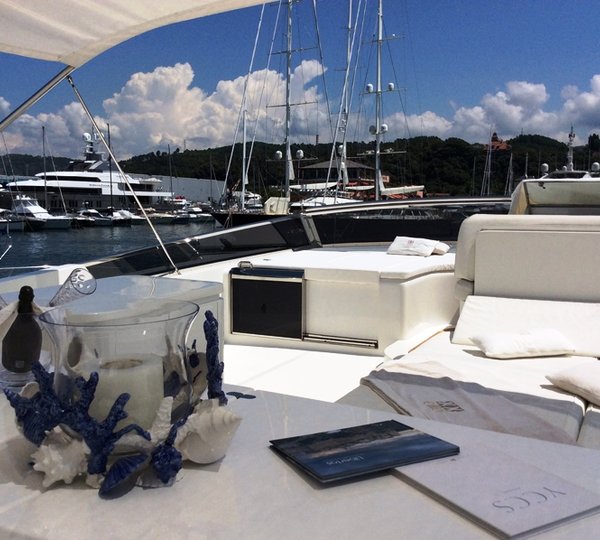 Motor yacht DOUBLE XELLE - Aft Deck