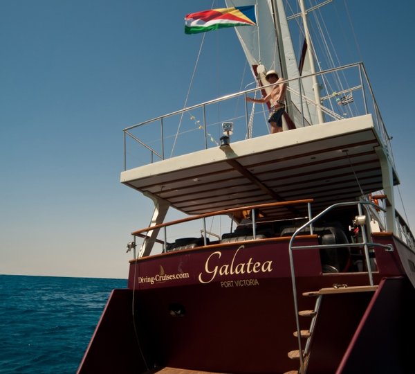 Motor yacht GALATEA - Aft View