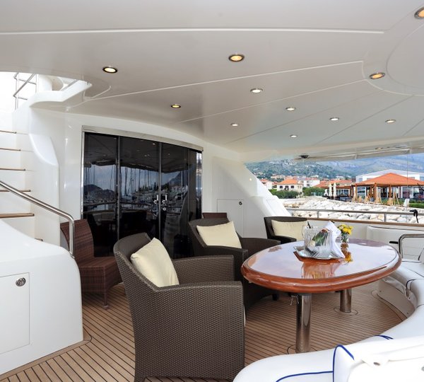 Motor yacht LADY MARCELLE - Aft Deck