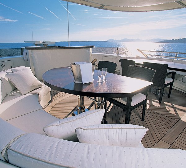 Motor yacht LEDRA - Upper deck