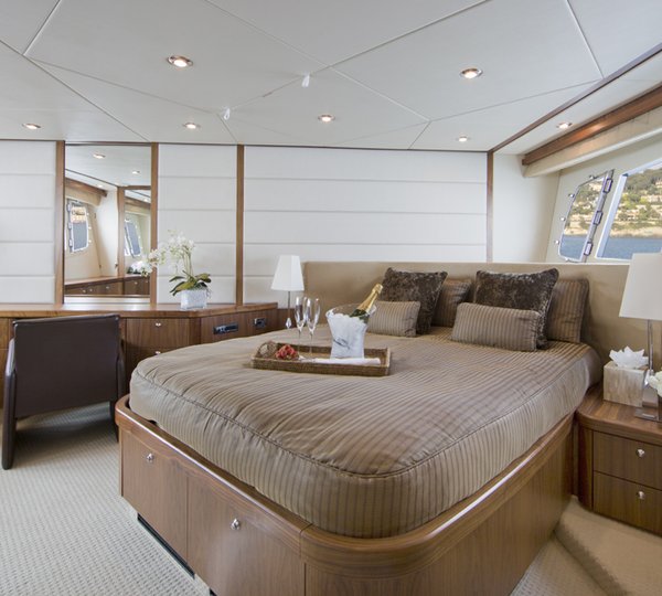 Motor yacht SAMAKANDA - Master Cabin