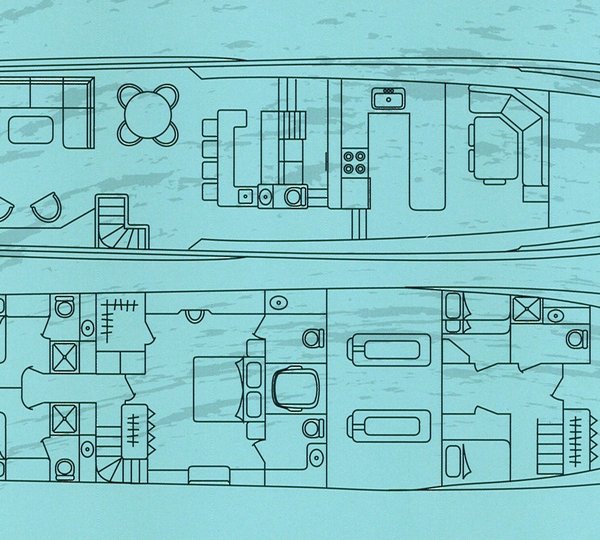 Motor yacht TRILOGY - Layout