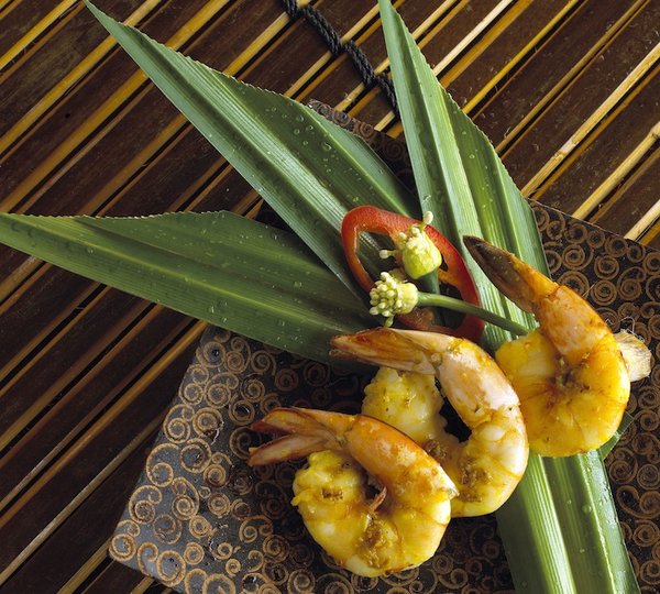 Mouthwatering dishes - charter yacht Silolona