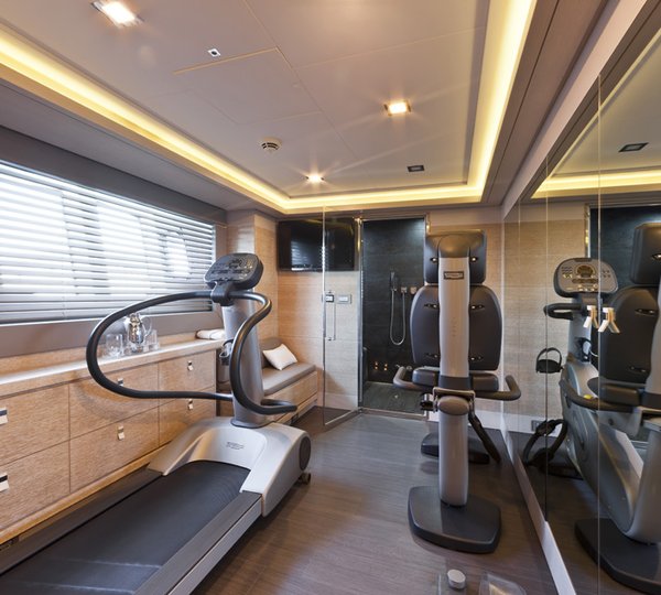 N33 ZIACANAIA Superyacht - Gym