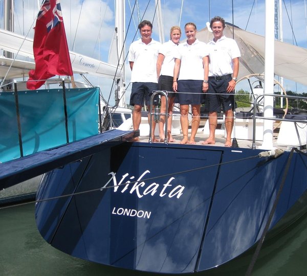 NIKATA -  Crew on Aft Deck