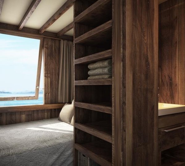 Nyaman - Cabin and ensuite bathroom