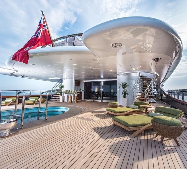 Oceanco Yacht NIRVANA - Aft Deck