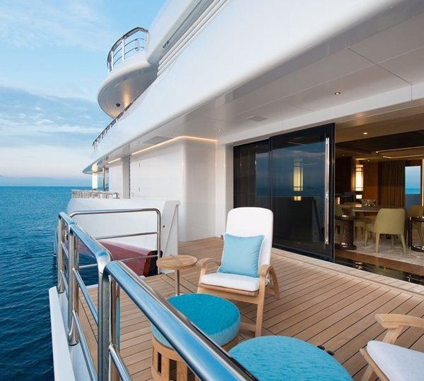 Oceanco Yacht NIRVANA - Balcony