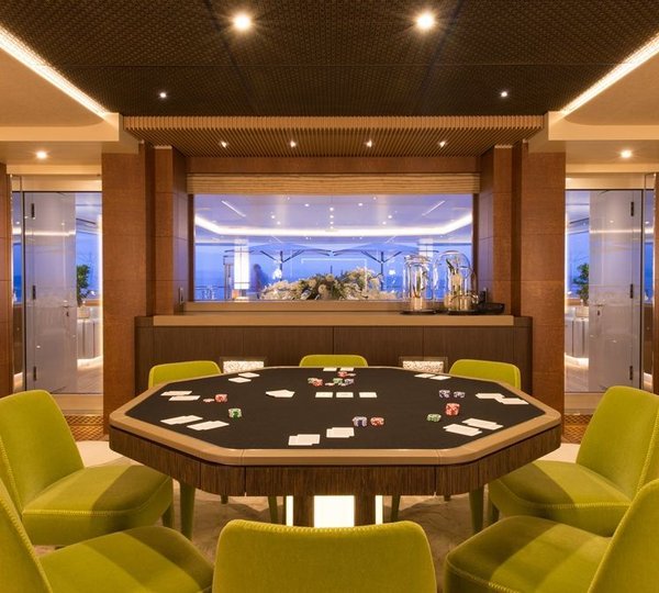 Oceanco Yacht NIRVANA - Card Table