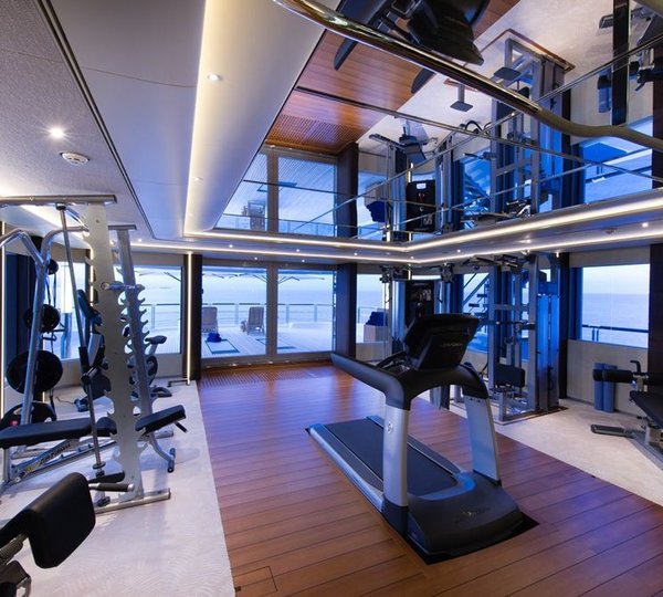 Oceanco Yacht NIRVANA - Gymnasium