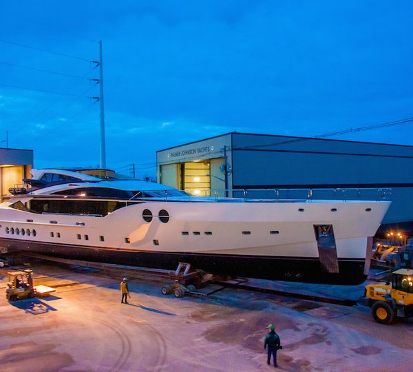 PJ170 - hull 2 - Motor Yacht BLISS launched by Palmer Johnson