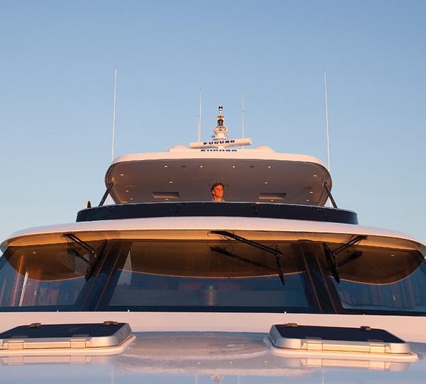 Q74 luxury yacht Meriweather Foredeck
