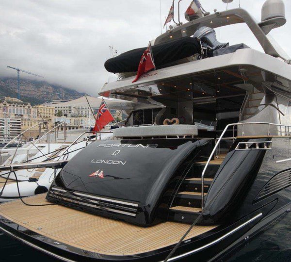 Riva BLACK PEARL AJACCIO Swim platform