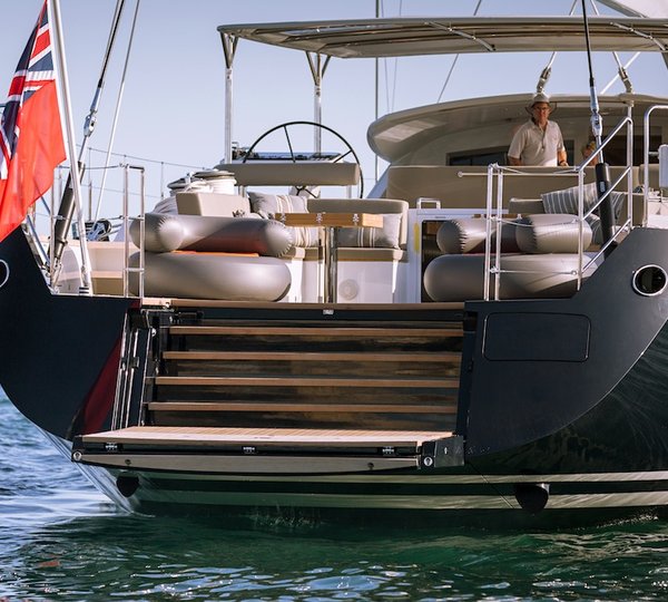 Royal Huisman S:Y Sea Eagle - Photo by Carlo Baroncini Photography - Beach Deck