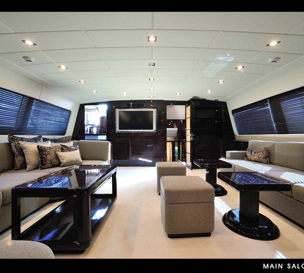 Rush Superyacht - Main Saloon