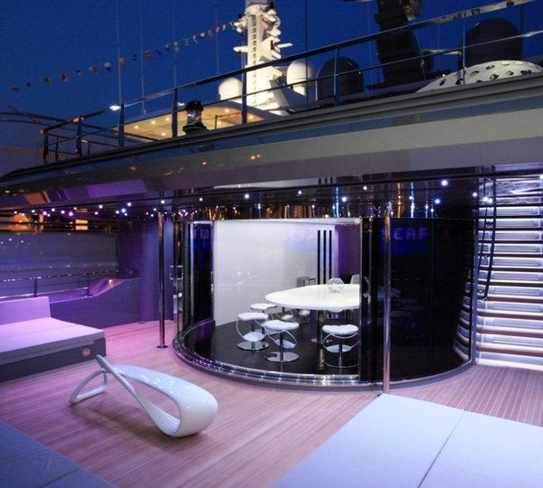 SEA FORCE ONE - The Upper Aft Deck