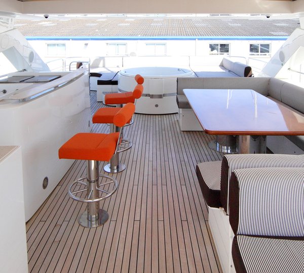 SIMPLE PLEASURE - Sundeck credit Sunseeker Yachts